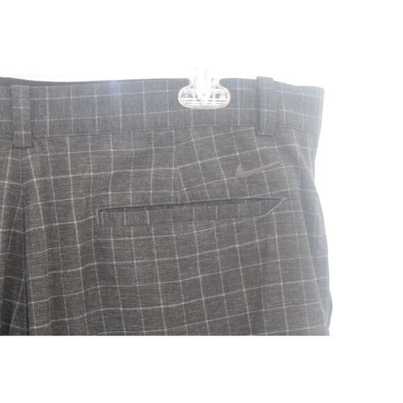 NIKE GOLF TOUR PERFORMANCE BLACK PLAID SHORTS MENS 38 DRI-FIT - Picture 7 of 8